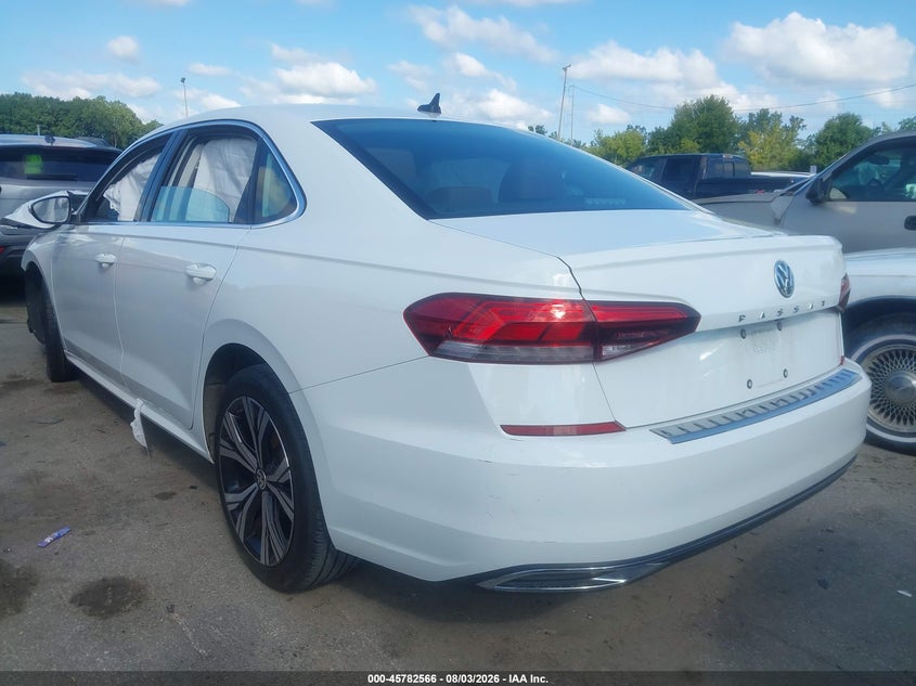 Vin: 1vwsa7a34nc007706, lot: 46281390, volkswagen passat 2.0t se 20223