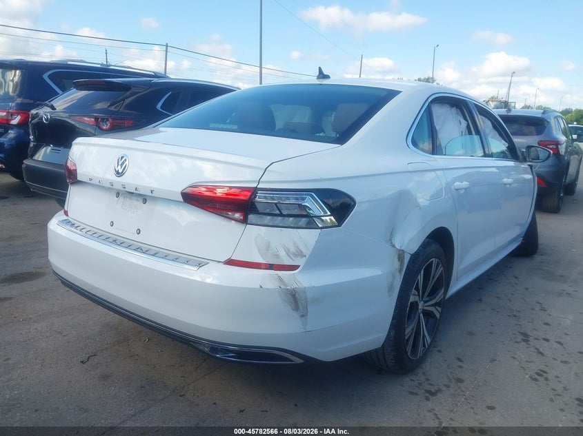 Vin: 1vwsa7a34nc007706, lot: 46281390, volkswagen passat 2.0t se 20224