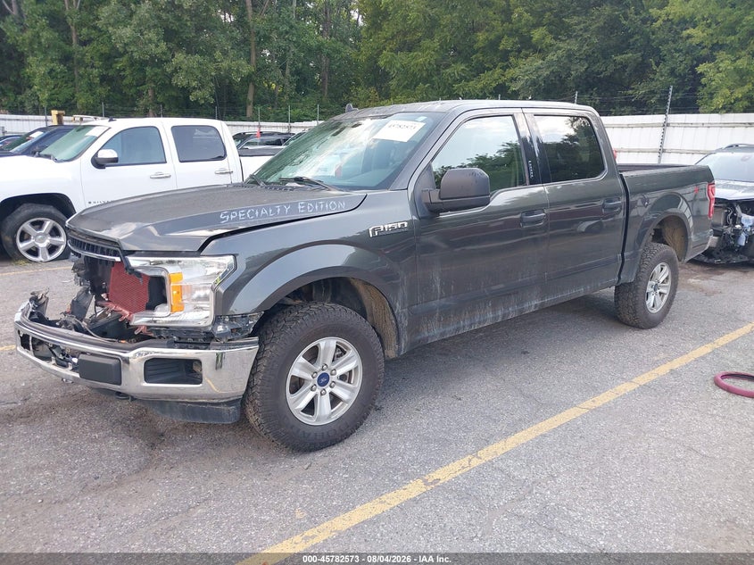 Vin: 1ftew1e56kkc38358, lot: 46281397, ford f-150 xlt 20192