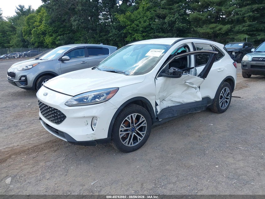 Vin: 1fmcu9h65nub83082, lot: 46281418, ford escape sel 20222
