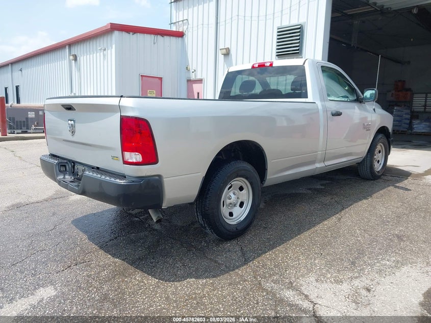 Vin: 3c6jr6dgxkg504002, lot: 46281427, ram 1500 classic tradesman  4x2 8' box 20194
