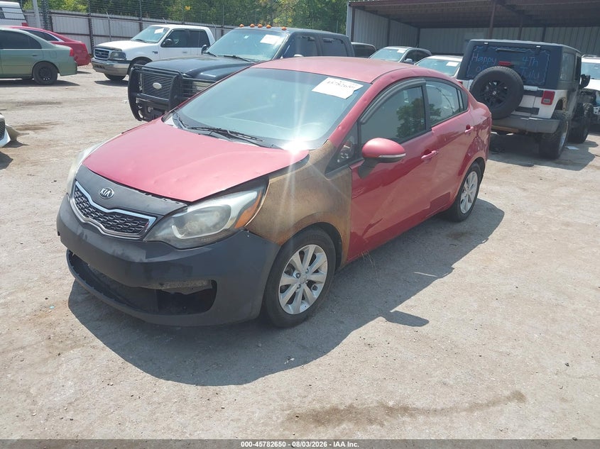 Vin: knadn4a33f6458590, lot: 46281474, kia rio ex 20152