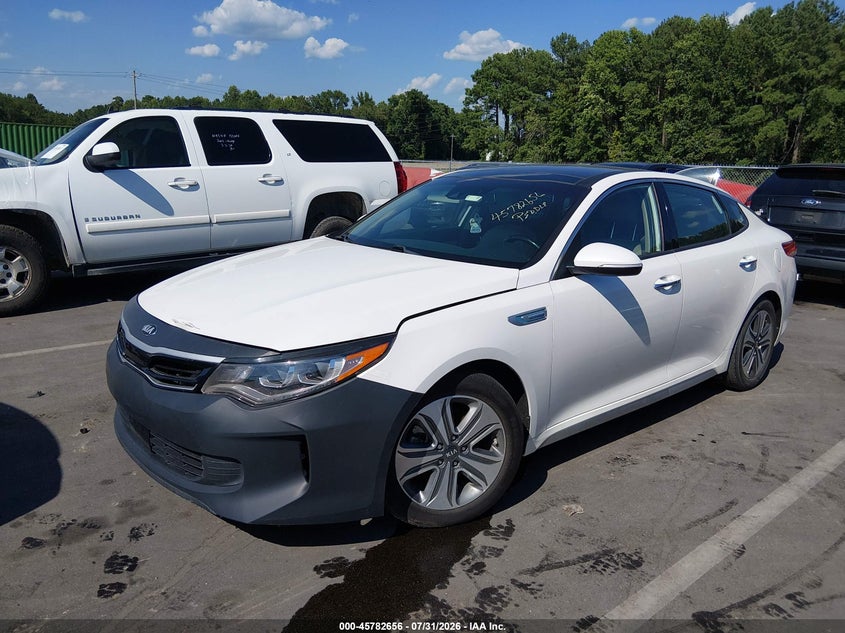 Vin: knagu4le3h5013788, lot: 46281480, kia optima hybrid ex 20172