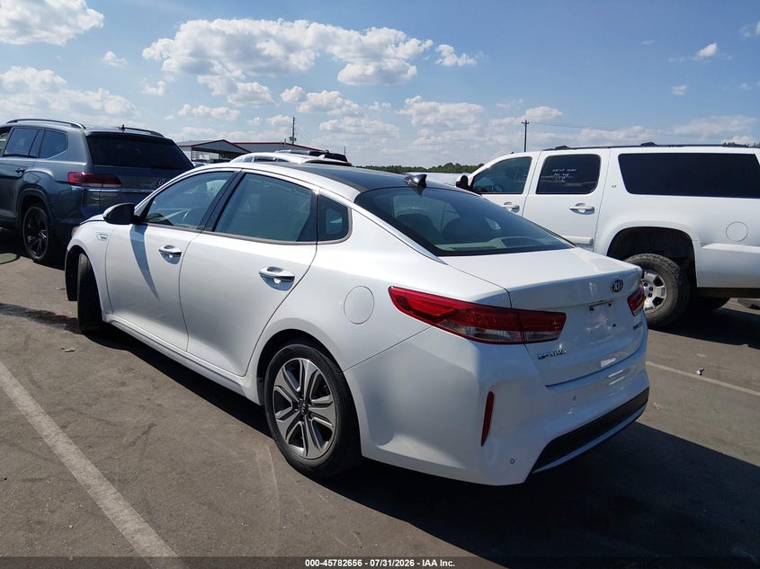 Vin: knagu4le3h5013788, lot: 46281480, kia optima hybrid ex 20173