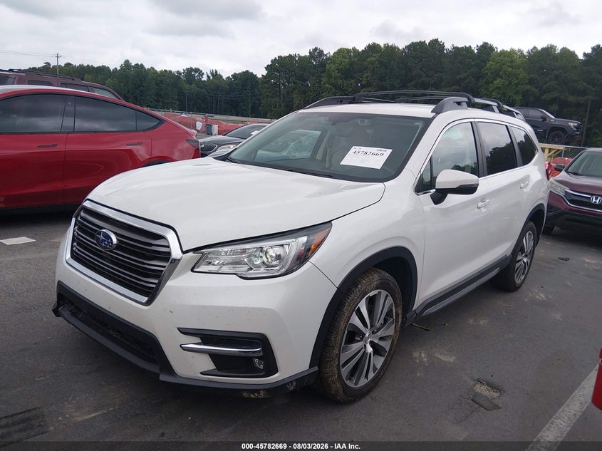 Vin: 4s4wmajd2k3451742, lot: 46281493, subaru ascent limited 20192