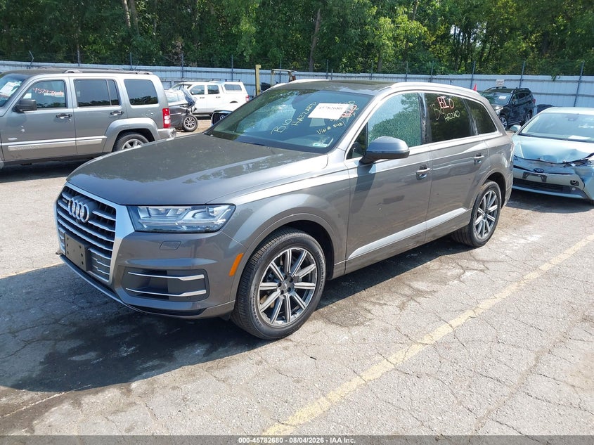 Vin: wa1laaf73kd011276, lot: 46281504, audi q7 55 premium/55 se premium 20192