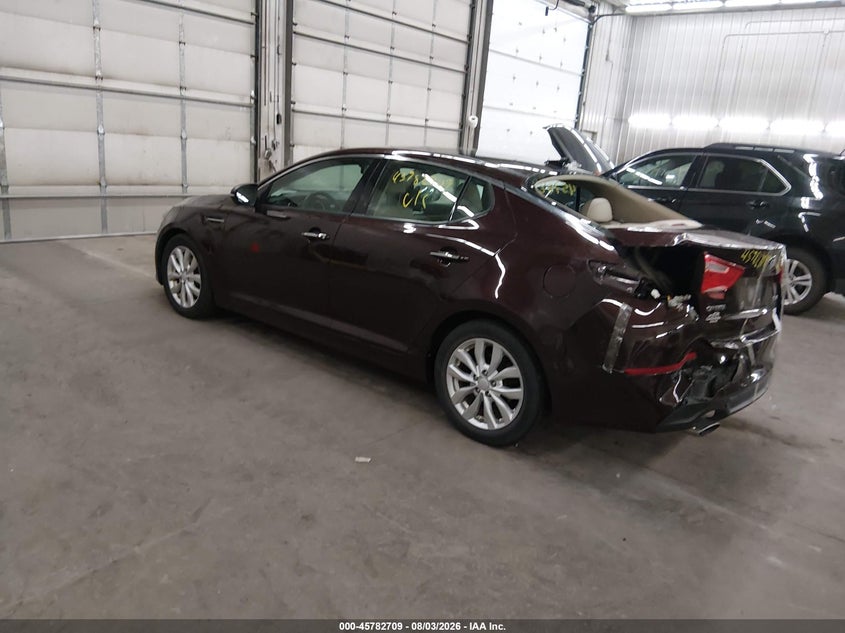 Vin: 5xxgn4a79fg454418, lot: 46281533, kia optima ex 20153