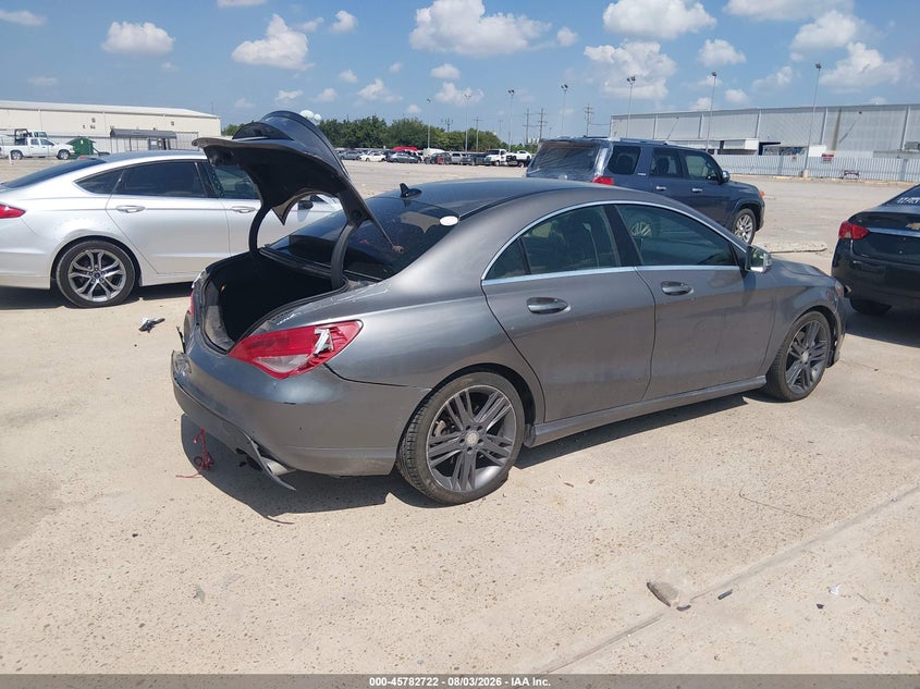 Vin: wddsj4eb7fn226898, lot: 46281546, mercedes-benz cla 250 20154