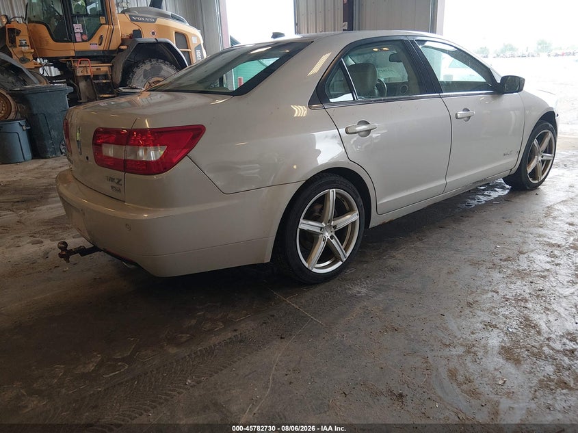 2008 LINCOLN MKZ auction photo 4