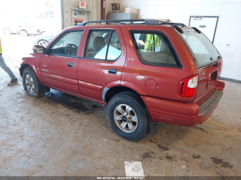 2000 ISUZU RODEO auction photo 3