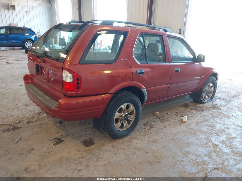 2000 ISUZU RODEO auction photo 4