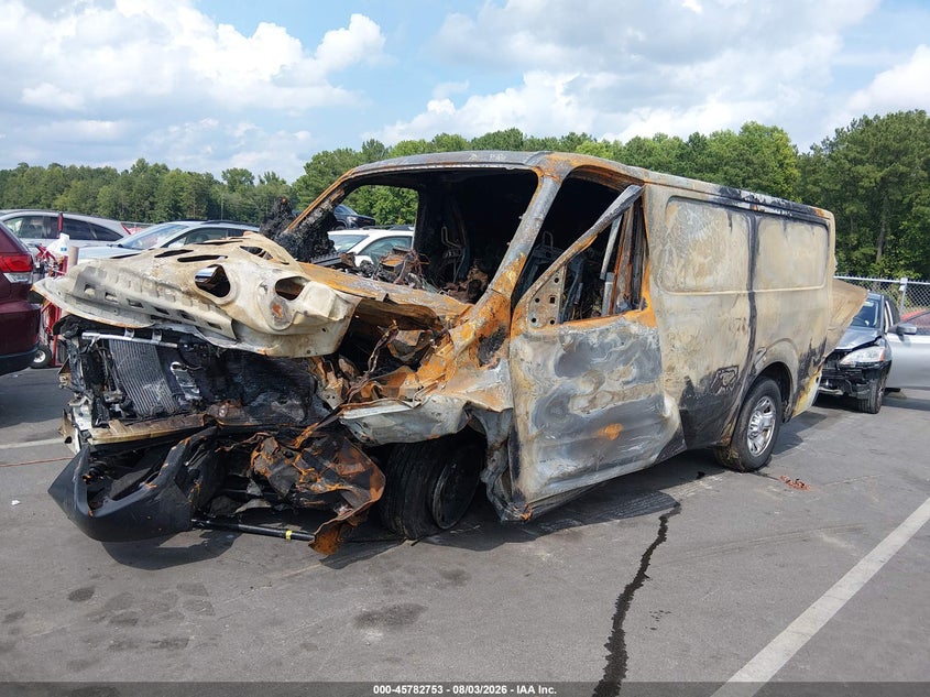 Vin: 1n6bf0ky8ln800320, lot: 46281577, nissan nv cargo nv2500 hd sv standard roof v6 20202