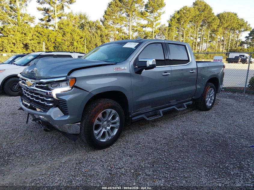 Vin: 2gcukged3s1183076, lot: 46281592, chevrolet silverado 1500 4wd  short bed ltz 20252