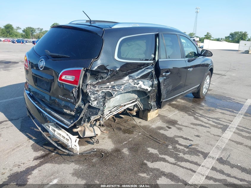 Vin: 5gakvckd8dj250082, lot: 46281599, buick enclave leather 20134