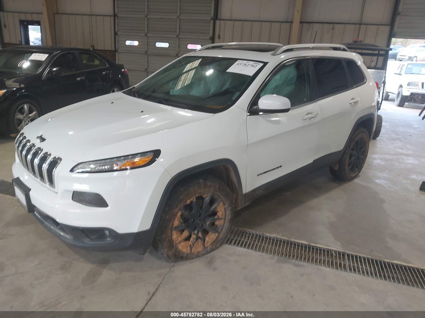 Vin: 1c4pjmds2gw191989, lot: 46281606, jeep cherokee limited 20162