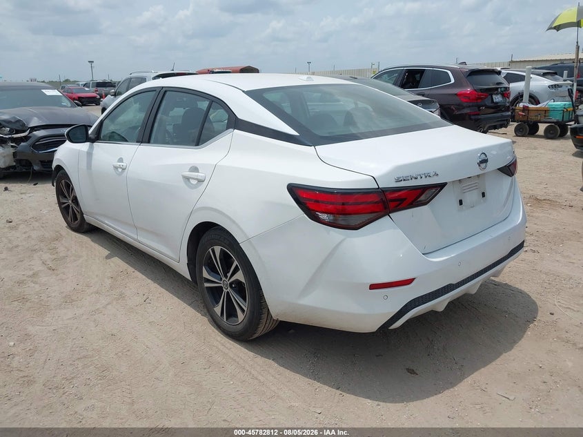 Vin: 3n1ab8cv4my282940, lot: 46281636, nissan sentra sv xtronic cvt 20213