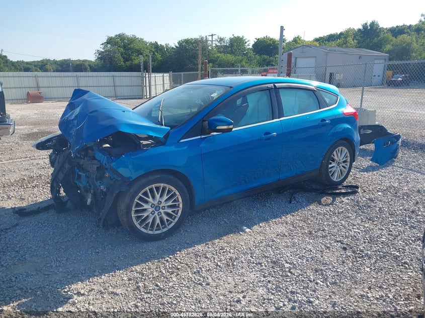 Vin: 1fadp3n21fl355796, lot: 46281650, ford focus titanium 20152