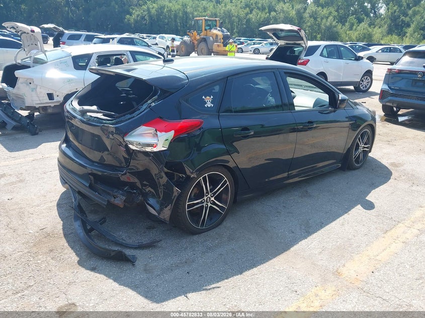 Vin: 1fadp3l98fl240838, lot: 46281657, ford focus st 20154
