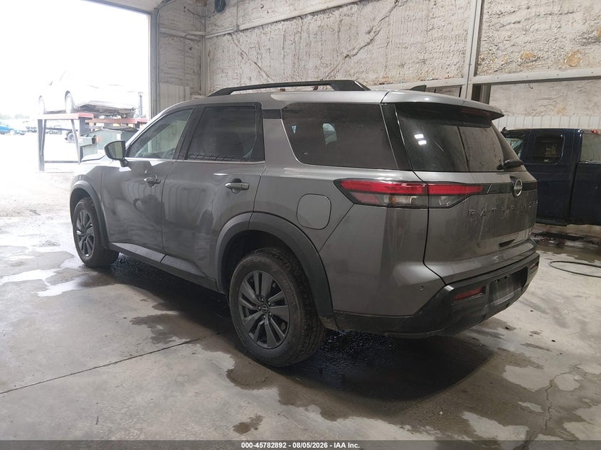 Vin: 5n1dr3be5tc241763, lot: 46281716, nissan pathfinder sv 20263