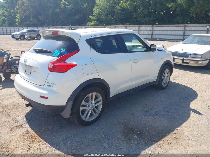 Vin: jn8af5mv0dt209012, lot: 46281729, nissan juke sl 20134