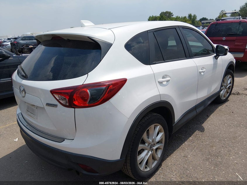 Vin: jm3ke4dy9e0366541, lot: 46281748, mazda cx-5 grand touring 20144