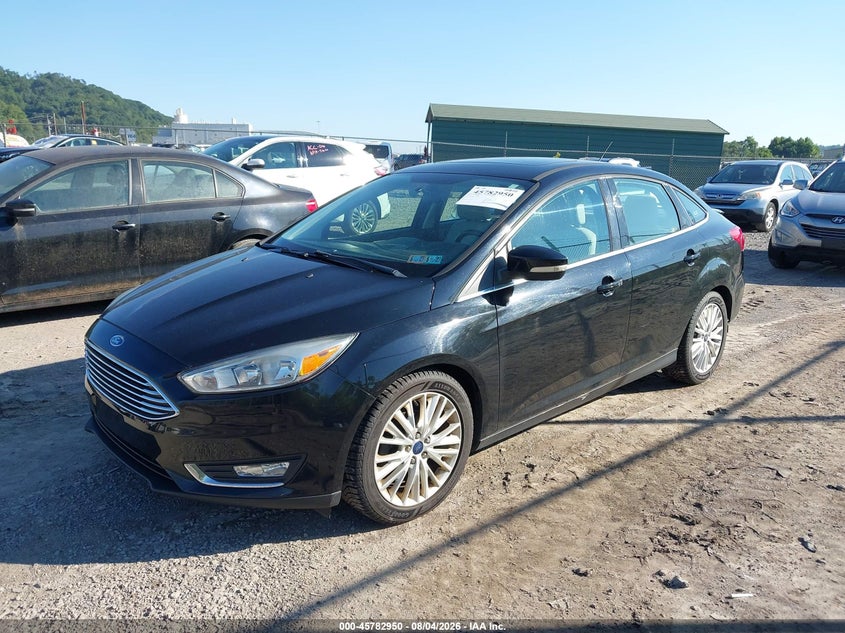 Vin: 1fadp3j22jl317069, lot: 46281774, ford focus titanium 20182
