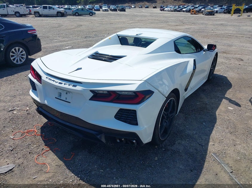 Vin: 1g1ya3d46m5122197, lot: 46281775, chevrolet corvette stingray rwd  1lt 20214