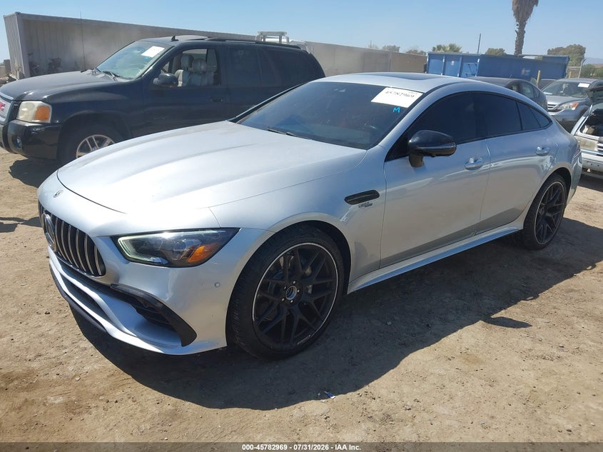 Vin: w1k7x5kb8ma042119, lot: 46281793, mercedes-benz amg gt 43 4-door coupe 20212