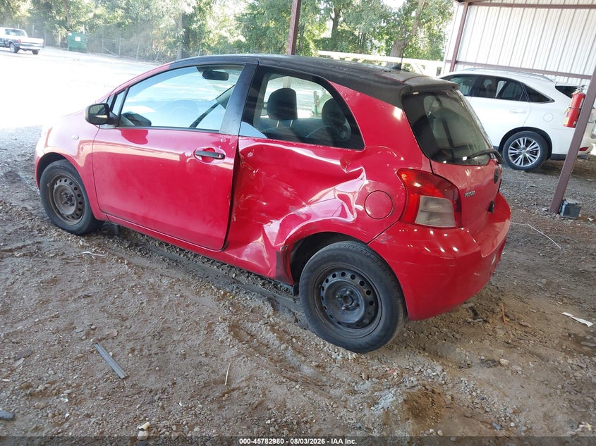 TOYOTA YARIS 2007 VIN JTDJT923675129512