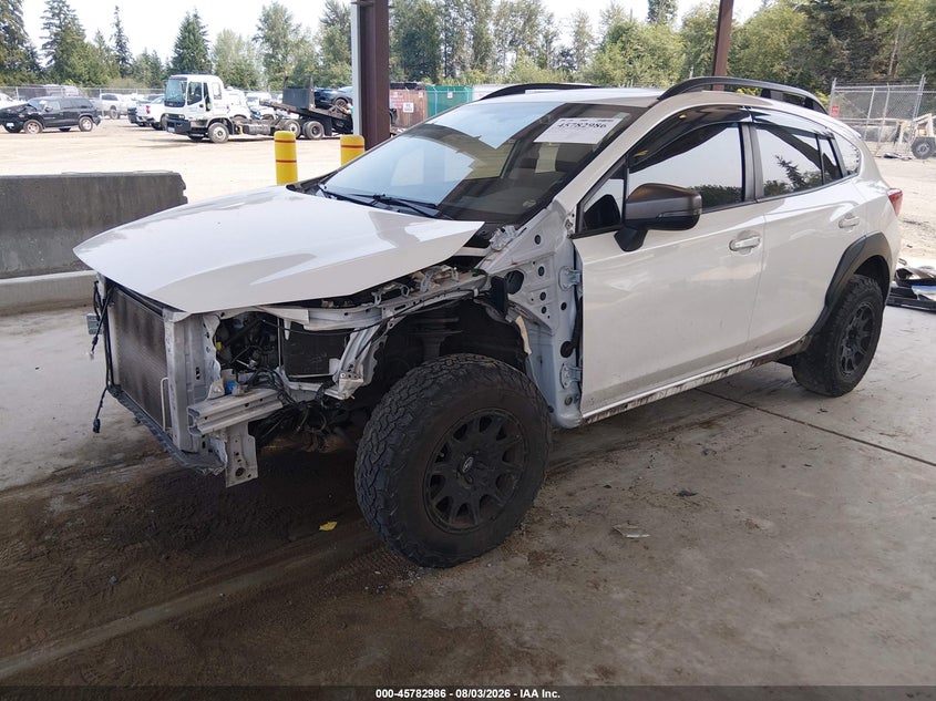 Vin: jf2gthsc5nh201740, lot: 46281810, subaru crosstrek sport 20222