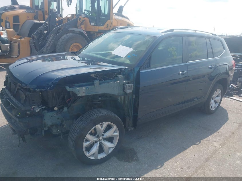 Vin: 1v2kr2ca2jc570871, lot: 46281813, volkswagen atlas 3.6l v6 se 20182