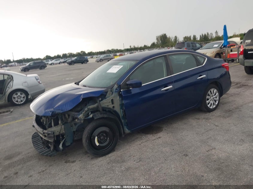 Vin: 3n1ab7apxky370144, lot: 46281814, nissan sentra s 20192