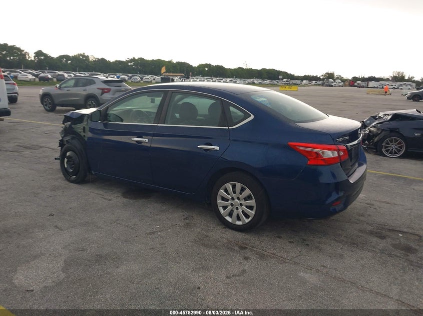 Vin: 3n1ab7apxky370144, lot: 46281814, nissan sentra s 20193