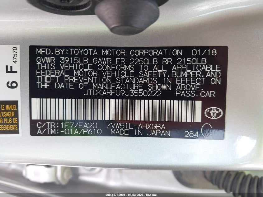 TOYOTA PRIUS - zdjęcie 9