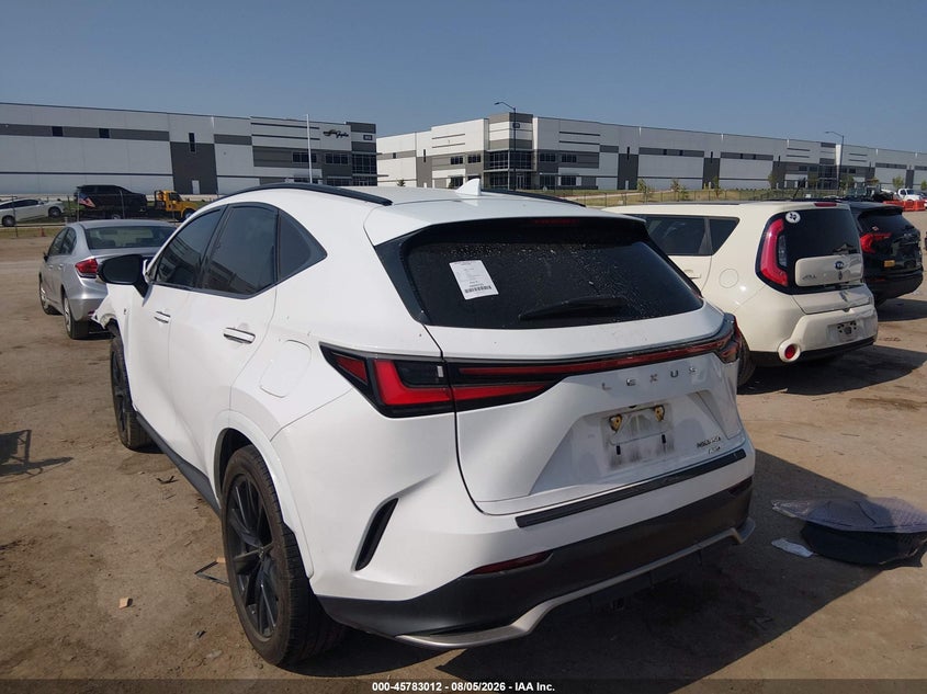 Vin: 2t2kgcez7nc003208, lot: 46281836, lexus nx 350 f sport handling 20223
