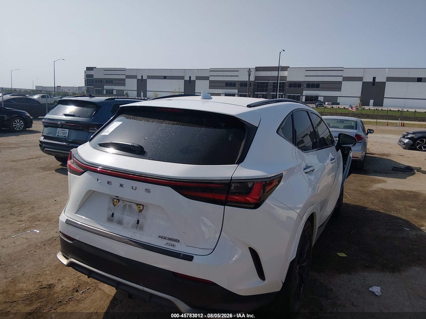 Vin: 2t2kgcez7nc003208, lot: 46281836, lexus nx 350 f sport handling 20224