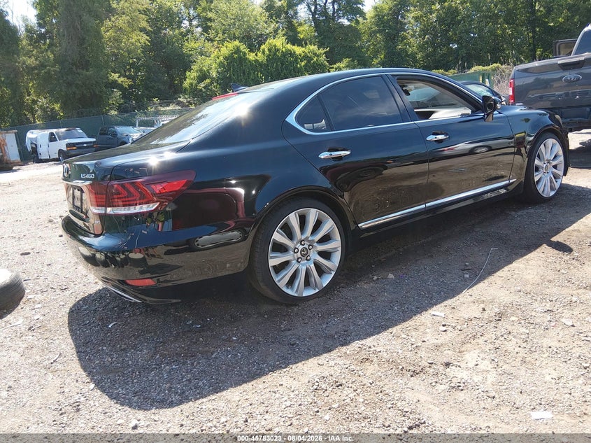 Vin: jthcl5ef0d5018195, lot: 46281847, lexus ls 460 20134