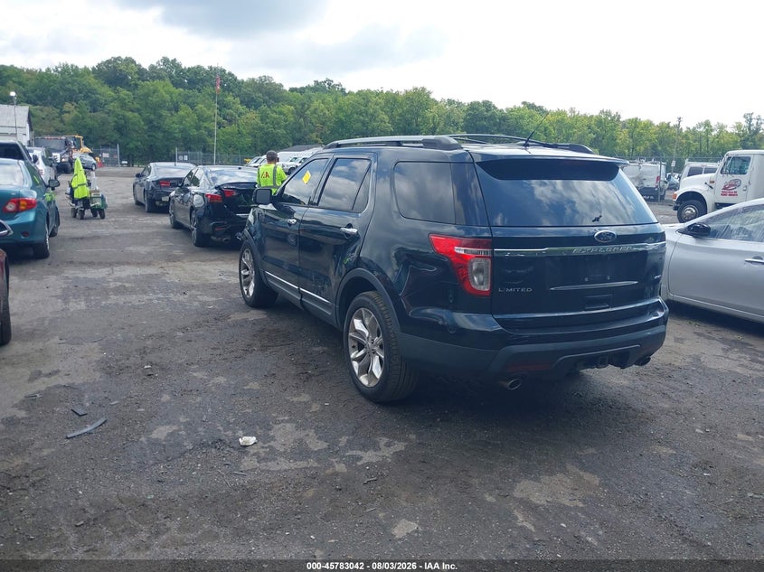 Vin: 1fm5k8f87fga07079, lot: 46281866, ford explorer limited 20153