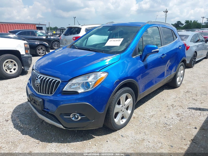 Vin: kl4cjbsb0fb172945, lot: 46281872, buick encore convenience 20152