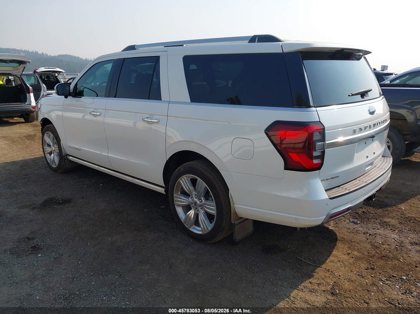 Vin: 1fmjk1m80reb00339, lot: 46281877, ford expedition max platinum 20243