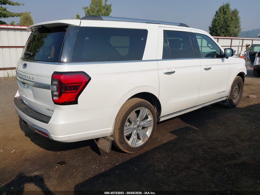Vin: 1fmjk1m80reb00339, lot: 46281877, ford expedition max platinum 20244