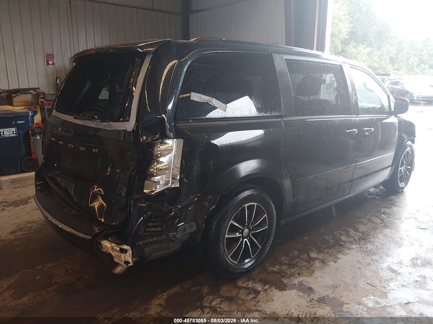 Vin: 2c4rdgeg1hr697092, lot: 46281910, dodge grand caravan gt 20174