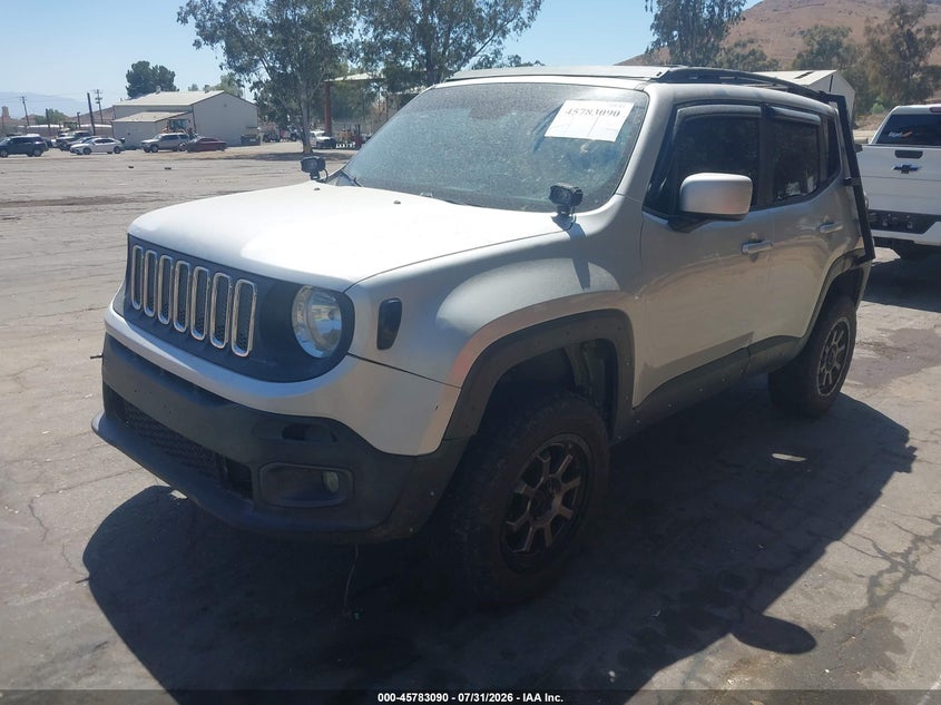 Vin: zaccjbbt3fpc39137, lot: 46281914, jeep renegade latitude 20152