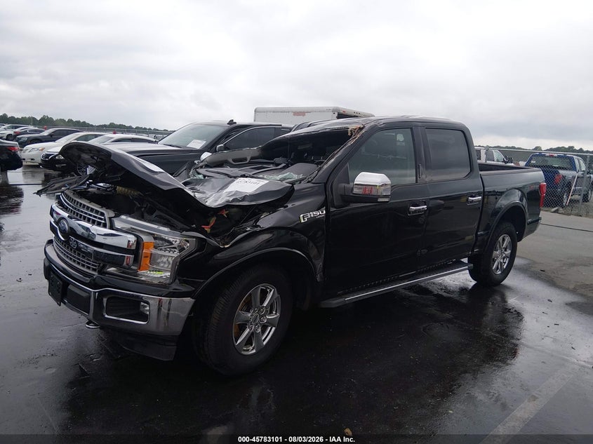 Vin: 1ftew1eg0jfd18845, lot: 46281925, ford f-150 lariat 20182