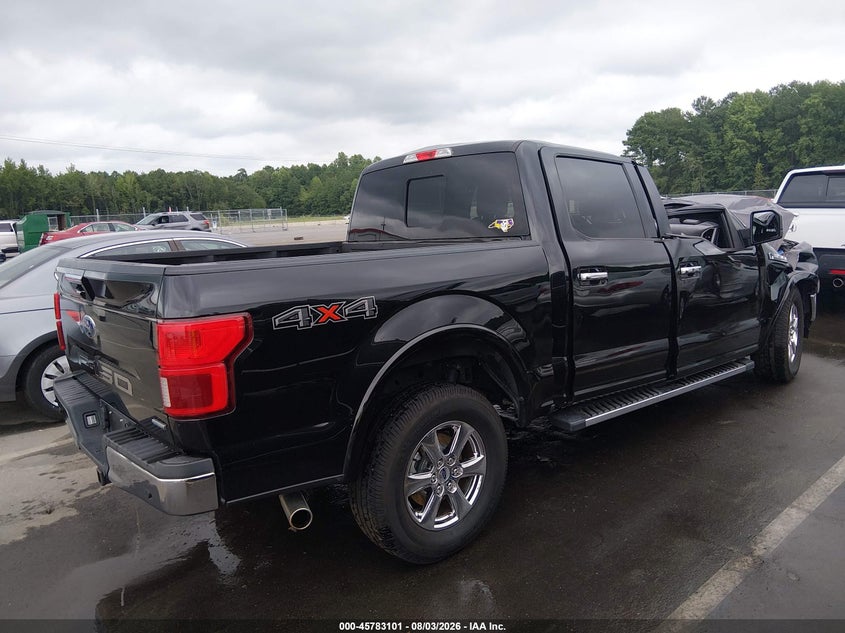 Vin: 1ftew1eg0jfd18845, lot: 46281925, ford f-150 lariat 20184