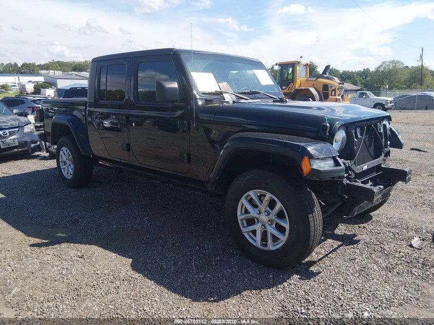 Vin: 1c6hjtag0pl566124, lot: 46281936, jeep gladiator sport s 4x4 2023 img_1