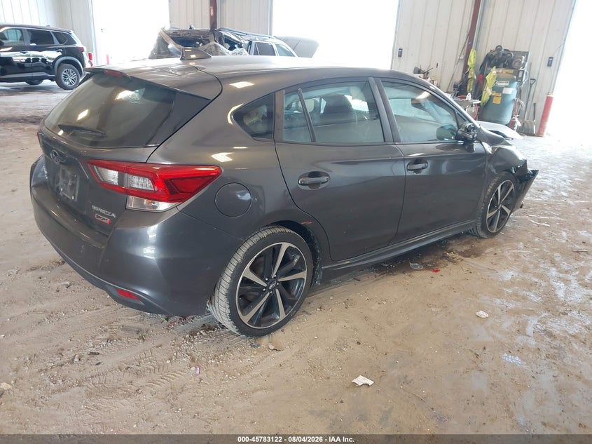 Vin: 4s3gtal66l3702029, lot: 46281946, subaru impreza sport 5-door 20204