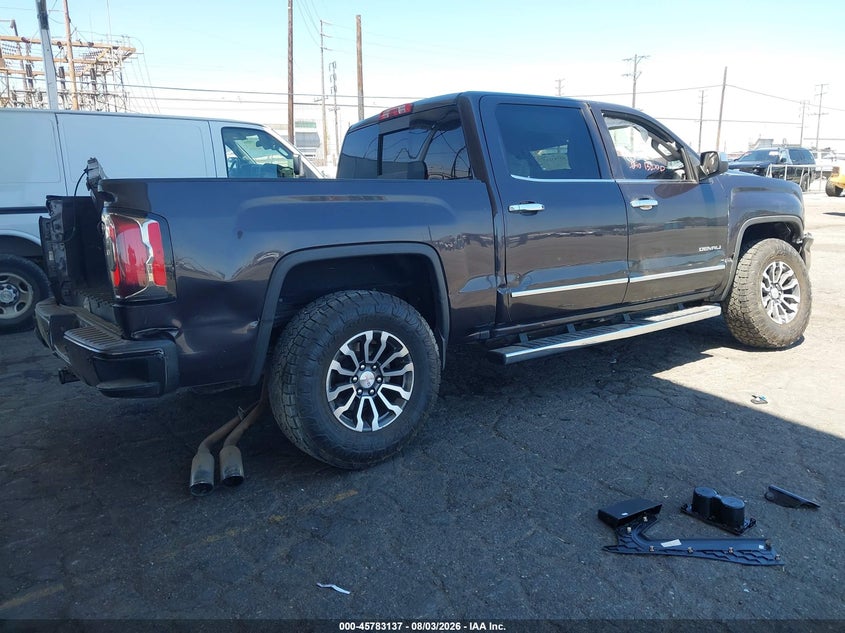 Vin: 3gtp1pec6gg222376, lot: 46281962, gmc sierra 1500 denali 20164