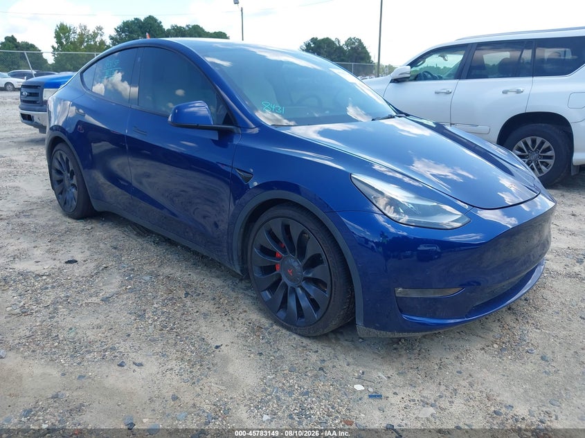 Vin: 7saygdef9nf390112, lot: 46281973, tesla model y performance dual motor all-wheel drive 2022 img_1