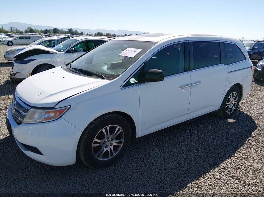 Vin: 5fnrl5h66db029109, lot: 46281991, honda odyssey ex-l 20132